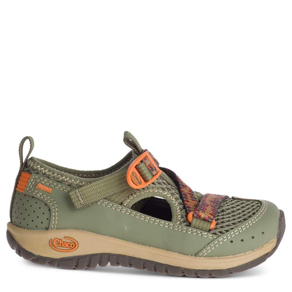 Chaco Kids' Olive Green Outdoor Sandal Shoe